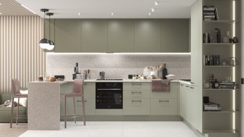 Тренды и новые цвета в дизайне современных кухонь в 2023 году в Кыштовке - kyshtovka.mebel54.com | фото