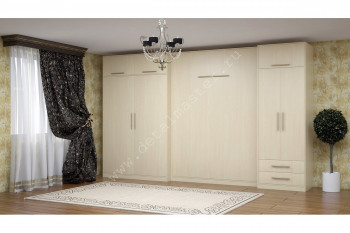 Комплект мебели со шкаф-кроватью трансформер Ратмир в Кыштовке - kyshtovka.mebel54.com | фото