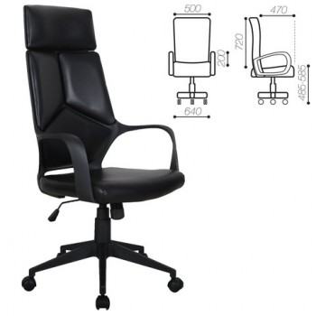 Кресло офисное BRABIX Prime EX-515 (экокожа) в Кыштовке - kyshtovka.mebel54.com | фото